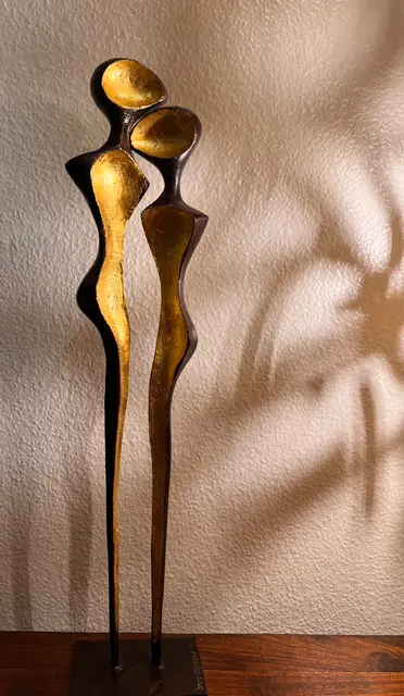 Intiem, Brons met bladgoud