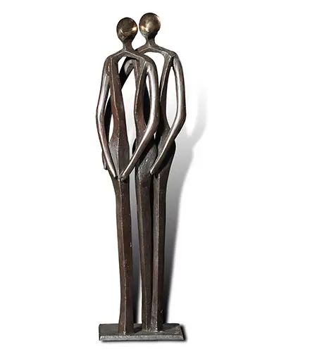 Genegenheid, Brons 41 × 12 cm