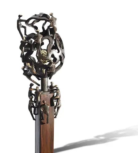 Bevruchting, Brons 58 × 22 cm