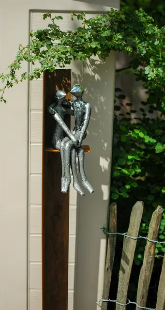 Snoezelhoekje, Aluminium en cortenstaal