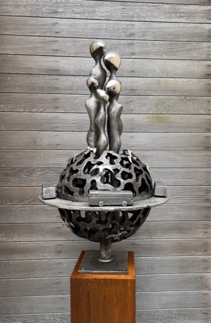 Ons plekje op de wereld en werelds, Aluminium