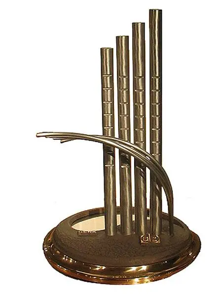 Maquette fontein Genk, Brons en Inox, hoogte 40 cm